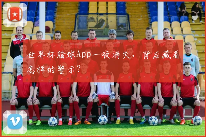 世界杯赌球App一夜消失，背后藏着怎样的警示？